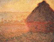 Claude Monet Meule,Soleil coucbant USA oil painting artist